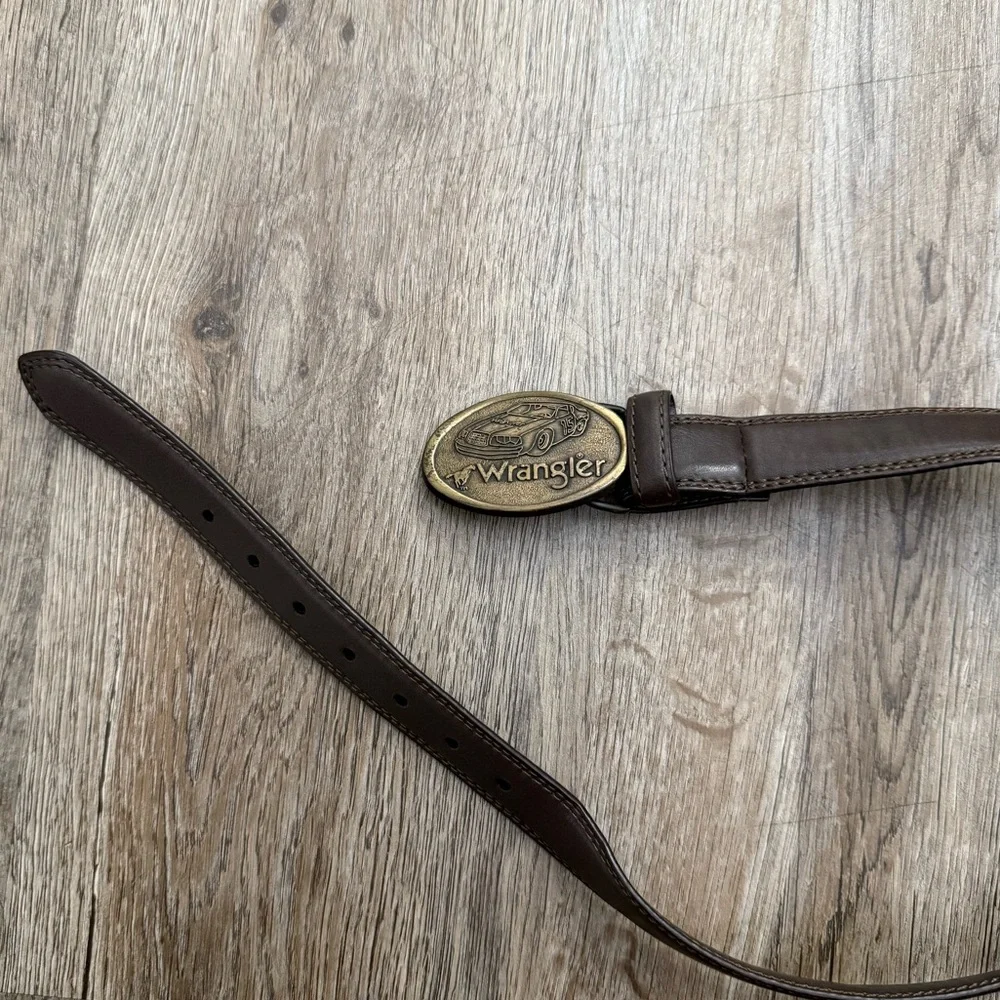Wrangler • Race Car Belt Buckle Belt